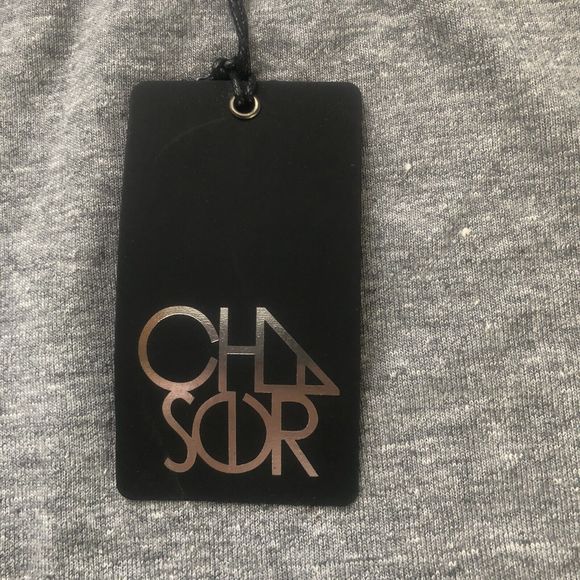 Chaser Gray And White Long Sleeve Tee Size Medium - Picture 3 of 6